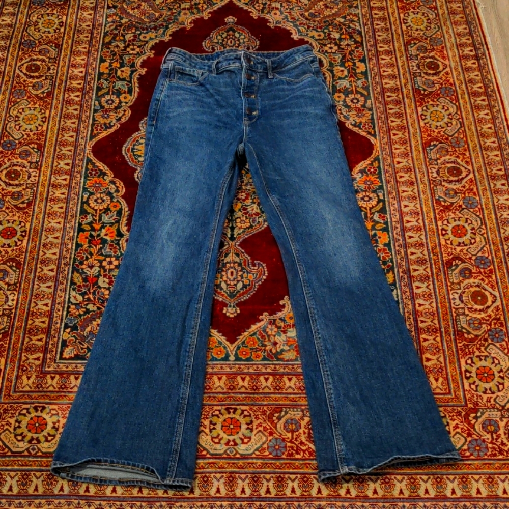 Old Navy High Rise Flares